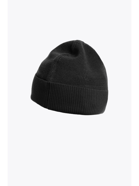 logo-patch beanie hat