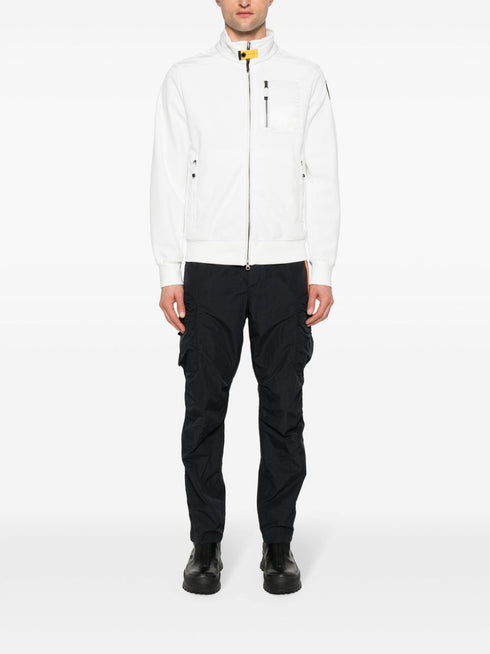 London logo-patch padded jacket