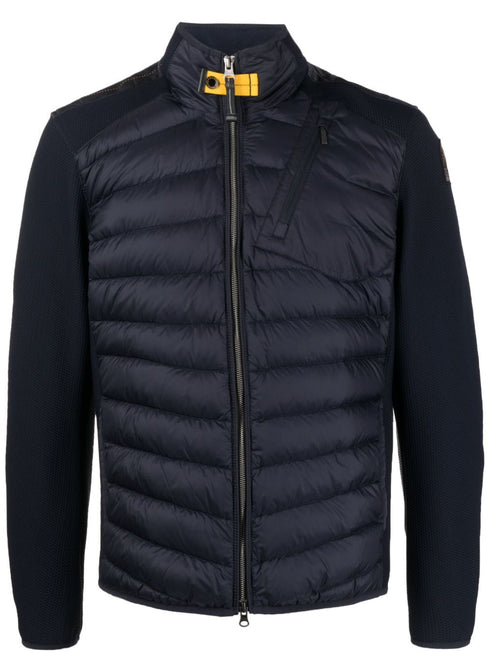 logo-patch padded jacket