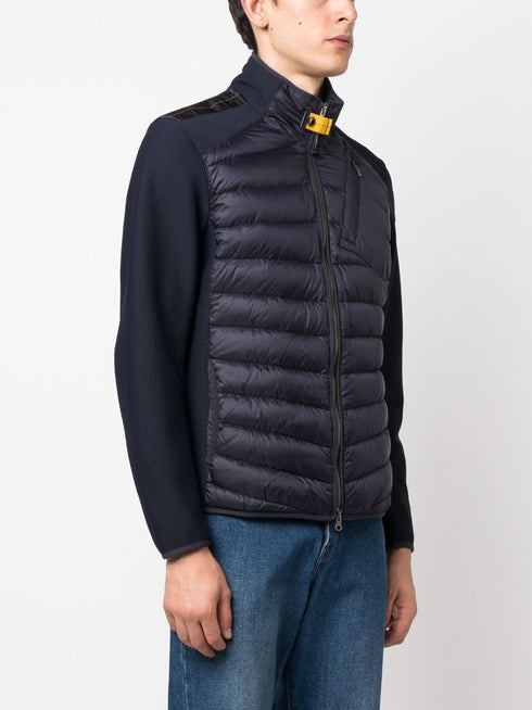 logo-patch padded jacket