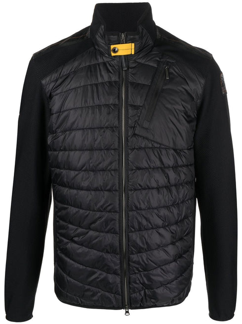 logo-patch padded jacket