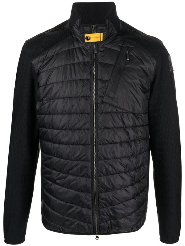 logo-patch padded jacket