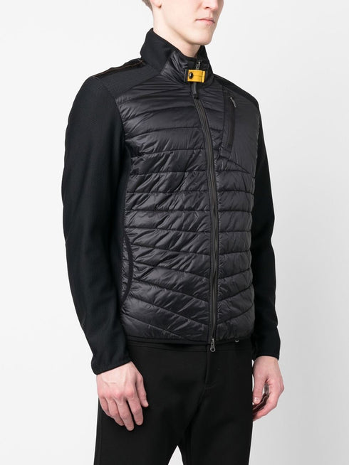 logo-patch padded jacket