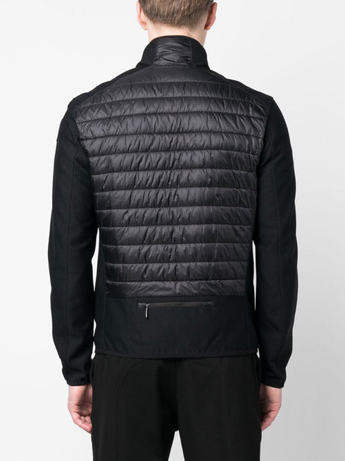 logo-patch padded jacket