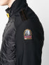 logo-patch padded jacket