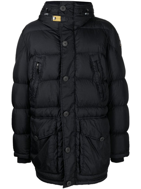 padded hooded jacket