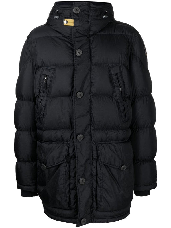 padded hooded jacket