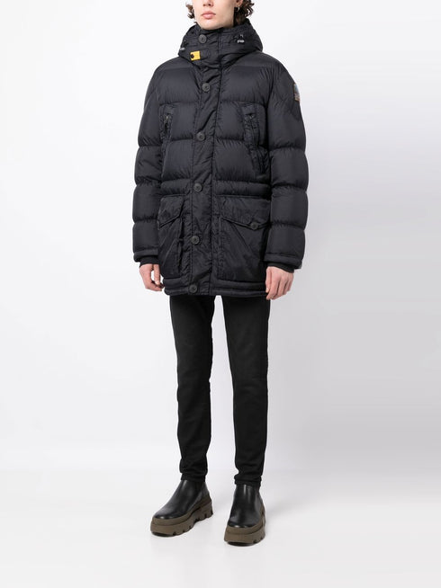 padded hooded jacket