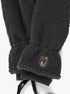 logo-patch bouclé gloves