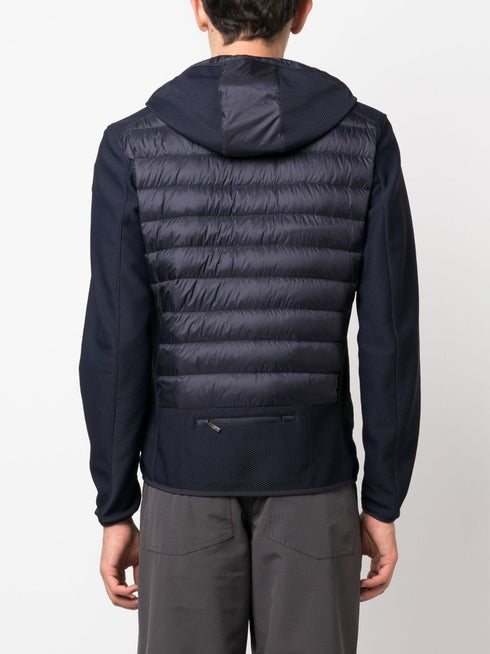 duck-down hooded jacket