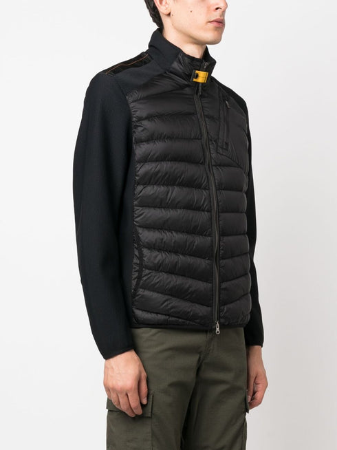 logo-patch padded jacket